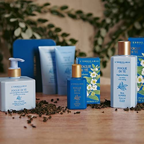 L'Erbolario Tea Leaves Face and Hand Cleansing Gel - Oolong Tea Infusion, Floral Scent, 8.5 oz - görsel 6