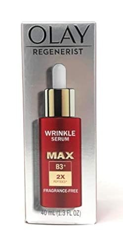 Olay Niacinamide Serum MAX Wrinkle Reducing, Fragrance-Free, 1.3 oz (40 mL) Avelisse