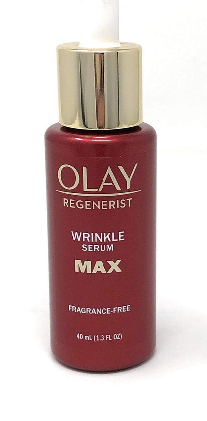 Olay Niacinamide Serum MAX Wrinkle Reducing, Fragrance-Free, 1.3 oz (40 mL) Avelisse