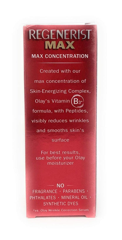 Olay Niacinamide Serum MAX Wrinkle Reducing, Fragrance-Free, 1.3 oz (40 mL) Avelisse