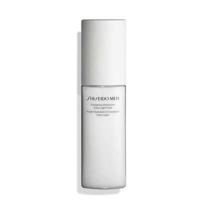 Shiseido Men Energizing Moisturizer Extra Light Fluid - 100 mL | Anti-Aging & Hydrating Face Moisturizer for Men Avelisse
