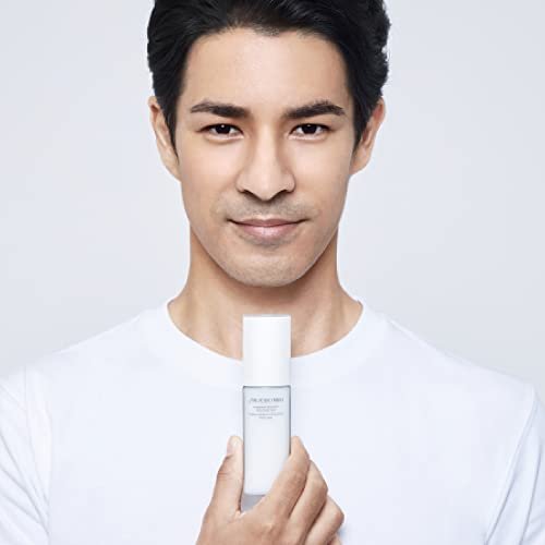 Shiseido Men Energizing Moisturizer Extra Light Fluid - 100 mL | Anti-Aging & Hydrating Face Moisturizer for Men Avelisse
