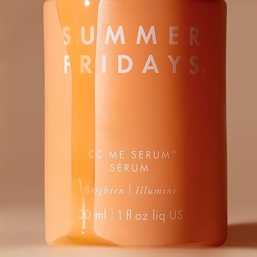 Summer Fridays CC Me Serum with Vitamin C + Niacinamide - Brightening & Hydrating Face Serum, 1 Fl Oz Avelisse