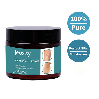 Jeosisy Varicose Vein Cream - Soothing Leg Cream for Varicose & Spider Veins, 1.76 Fl Oz