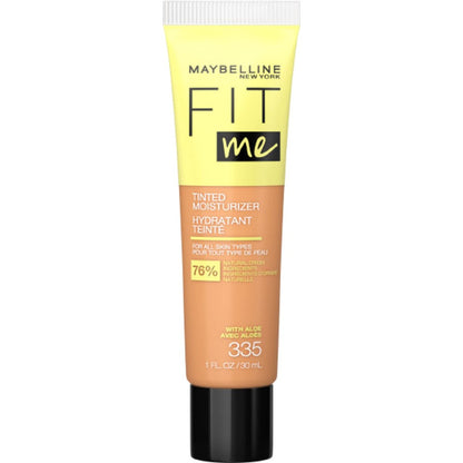 Maybelline Fit Me Tinted Moisturizer 335 – Natural Coverage Face Makeup, 1 fl oz Avelisse