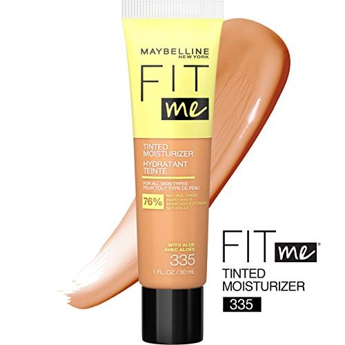 Maybelline Fit Me Tinted Moisturizer 335 – Natural Coverage Face Makeup, 1 fl oz Avelisse