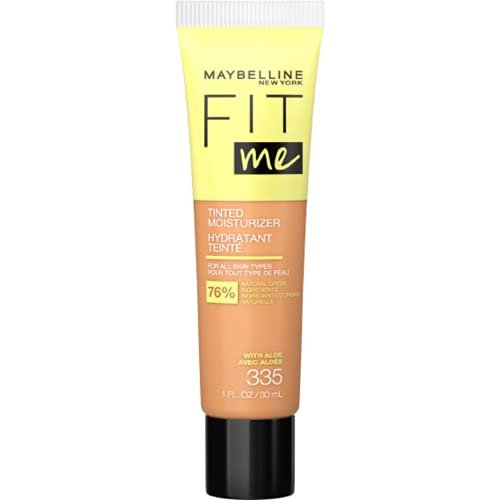 Maybelline Fit Me Tinted Moisturizer 335 – Natural Coverage Face Makeup, 1 fl oz Avelisse