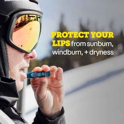 Oars + Alps Lip Sunscreen SPF 18 Lip Balm, Moisturizing & Hydrating, Sunny Mint Scent, 3-Pack Avelisse