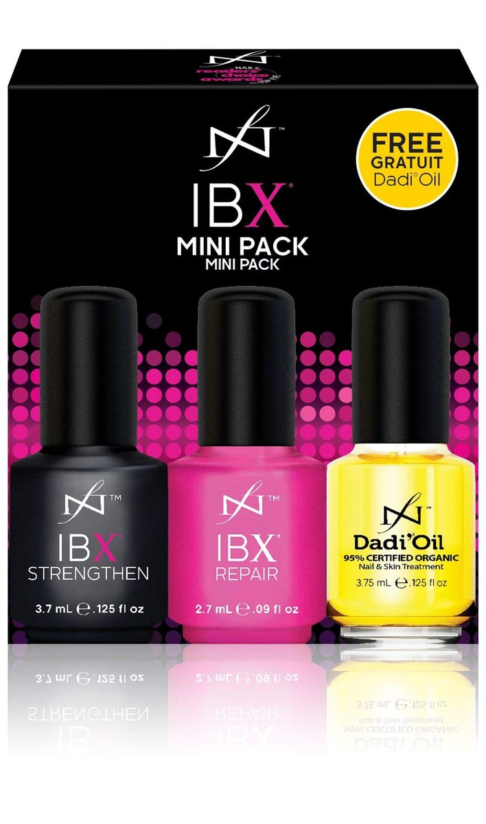 IBX Mini Duo Pack with FREE Dadi Oil – Restore & Protect Nails | Famous Names Avelisse