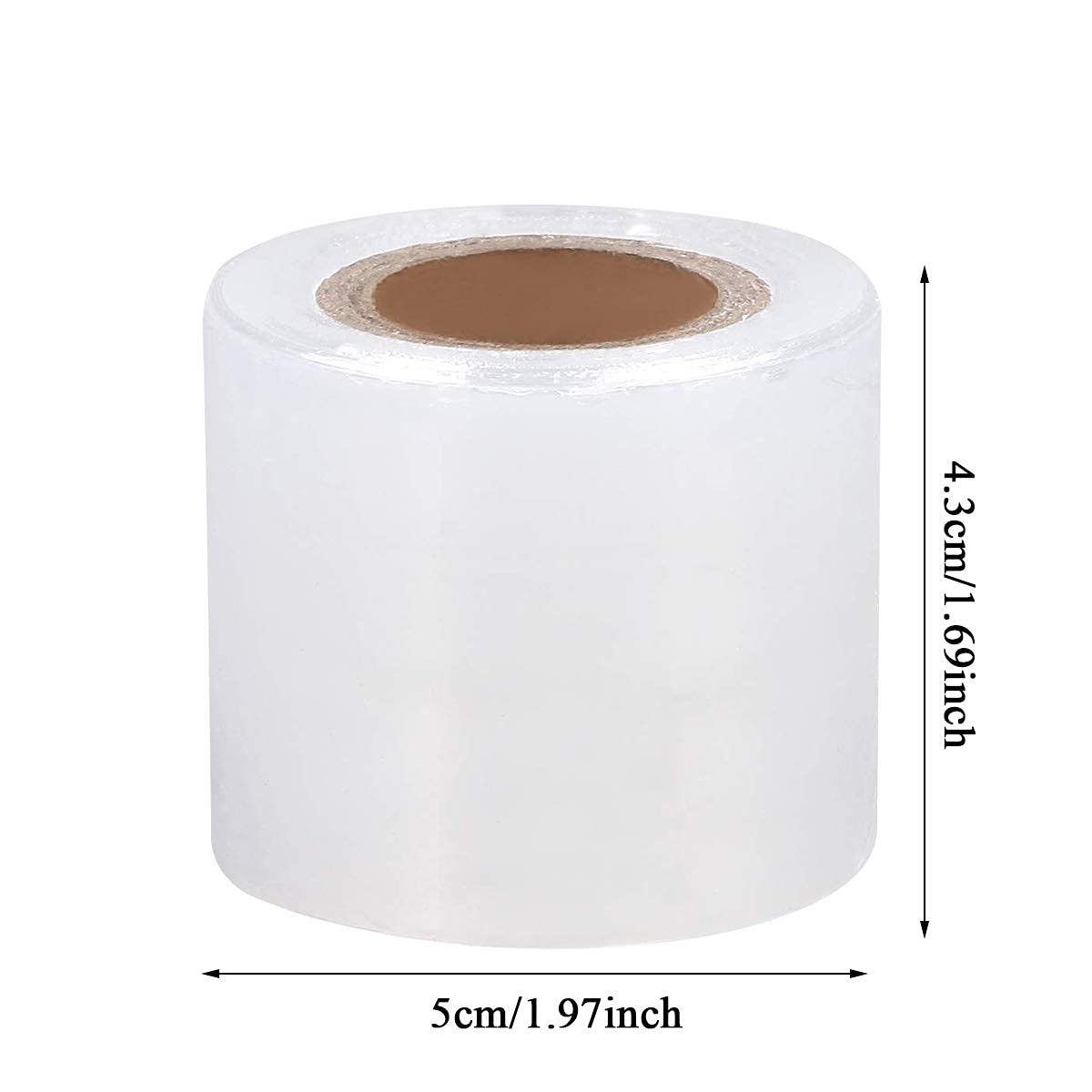 Clear Disposable Eyebrow Tattoo Plastic Wrap - 2 Pack Microblading Saran Barrier Film for Permanent Makeup, Lips, and Tattoo Aftercare - görsel 13