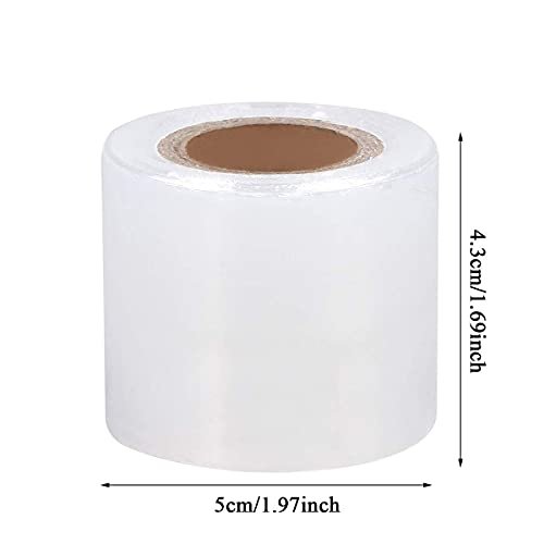 Clear Disposable Eyebrow Tattoo Plastic Wrap - 2 Pack Microblading Saran Barrier Film for Permanent Makeup, Lips, and Tattoo Aftercare - görsel 14