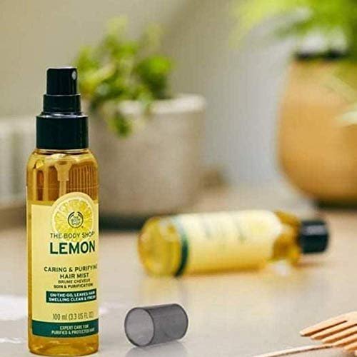 The Body Shop Lemon Caring & Purifying Hair Mist 3.3 fl oz Avelisse