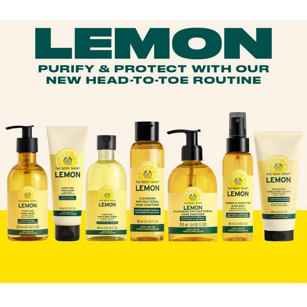 The Body Shop Lemon Caring & Purifying Hair Mist 3.3 fl oz Avelisse