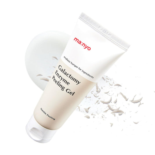MANYO Galactomy Enzyme Peeling Gel - Korean Exfoliating Face & Body Scrub, Dead Skin & Blackhead Remover, 2.5 fl oz (75ml)