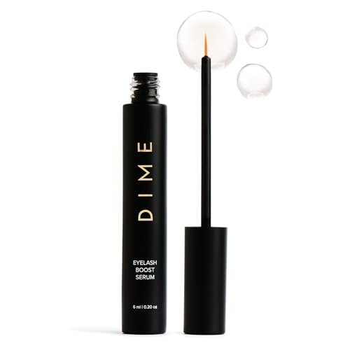 DIME Beauty Eyelash Boost Serum – Lash Growth Serum for Longer, Thicker, Healthier Eyelashes | 0.20 oz / 6 ml Avelisse