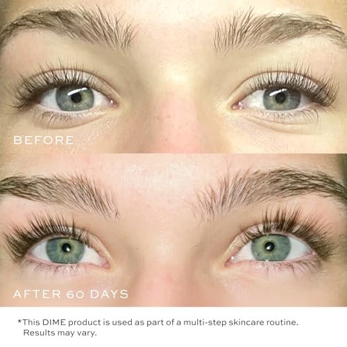 DIME Beauty Eyelash Boost Serum – Lash Growth Serum for Longer, Thicker, Healthier Eyelashes | 0.20 oz / 6 ml Avelisse