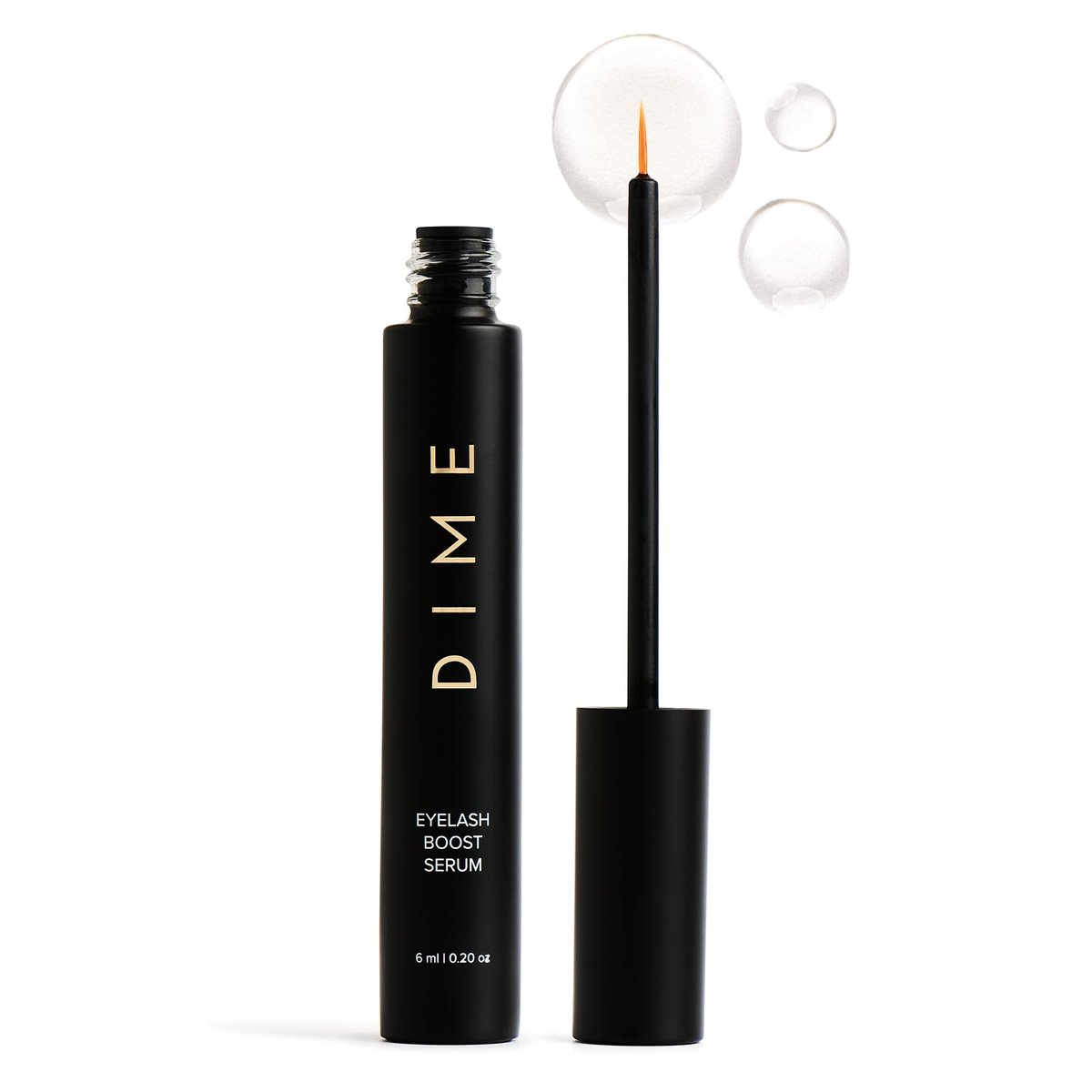 DIME Beauty Eyelash Boost Serum – Lash Growth Serum for Longer, Thicker, Healthier Eyelashes | 0.20 oz / 6 ml Avelisse
