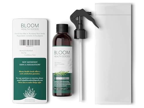 Rosemary & Fermented Rice Water Hair Growth Spray – Whole Plant Natural Ingredients for Strong, Healthy Hair (6 oz) - görsel 5