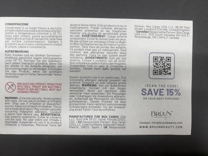 BRÜUN HY - Control Hyaluronic Aqua Solution Ampoule - Korean Face Serum Booster, 1.18 fl.oz Avelisse