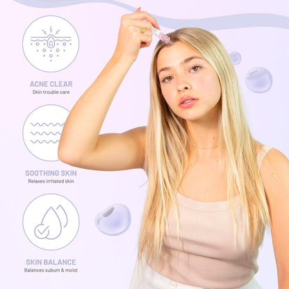 BRÜUN AC-Control Clear and Pure Vita Plus Ampoule - Micro Needling Booster for Face and Body, Korean Skin Care Serum with Derma Pen or Alone, 1.18 oz Avelisse