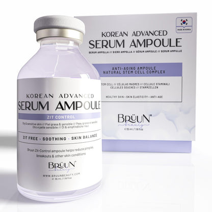 BRÜUN AC-Control Clear and Pure Vita Plus Ampoule - Micro Needling Booster for Face and Body, Korean Skin Care Serum with Derma Pen or Alone, 1.18 oz Avelisse