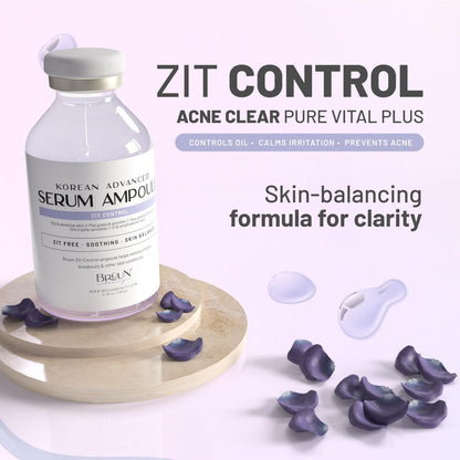 BRÜUN AC-Control Clear and Pure Vita Plus Ampoule - Micro Needling Booster for Face and Body, Korean Skin Care Serum with Derma Pen or Alone, 1.18 oz Avelisse