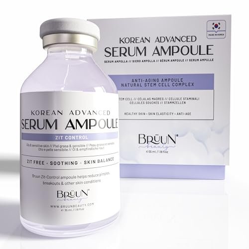 BRÜUN AC-Control Clear and Pure Vita Plus Ampoule - Micro Needling Booster for Face and Body, Korean Skin Care Serum with Derma Pen or Alone, 1.18 oz Avelisse