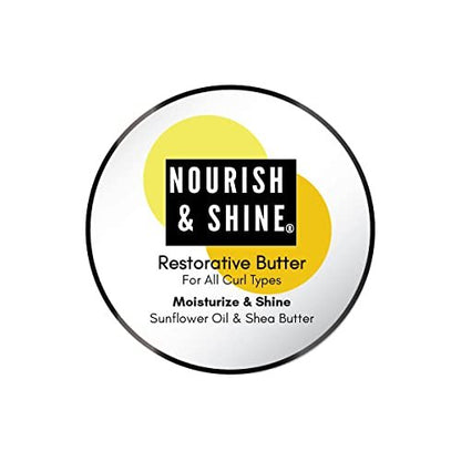 Nourish & Shine Restorative Butter – Intensive Skin Moisturizer, 4 oz Avelisse