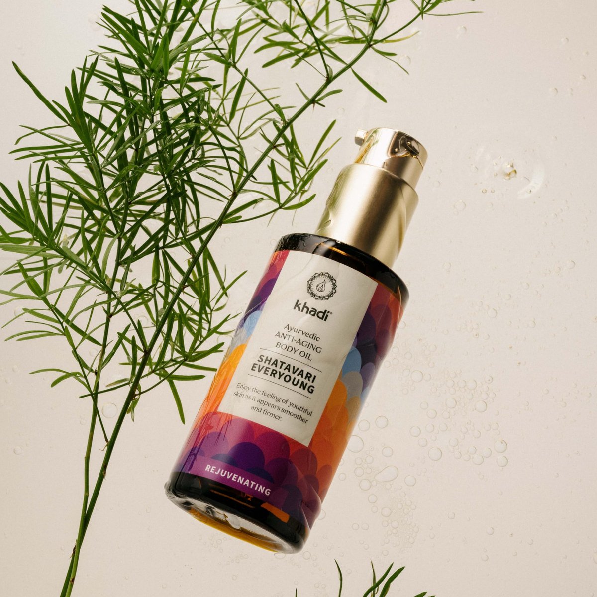 KHADI SHATAVARI EVERYOUNG Ayurvedic Elixir Skin & Soul Oil - Age Defying, Tightens & Revitalizes - 100% Plant-Based, Natural & Vegan - 3.38 fl oz - görsel 7