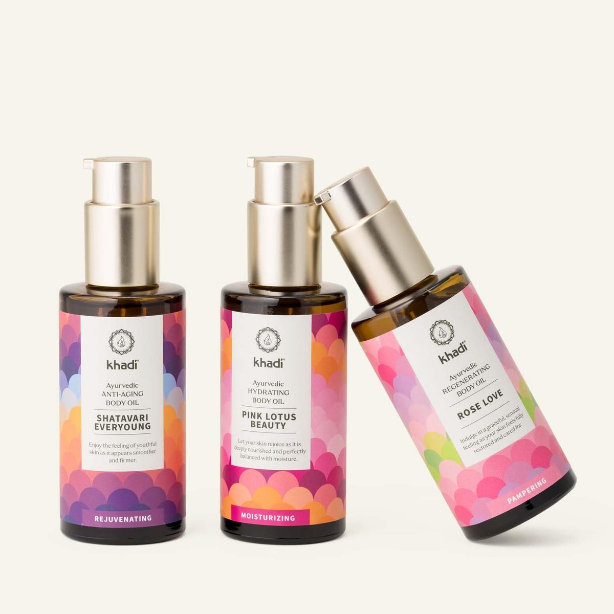 Khadi PINK LOTUS BEAUTY Ayurvedic Hydrating Body Oil – Balancing & Moisturizing Sensual Oil – 100% Plant-Based & Natural – 3.38 fl oz - görsel 10