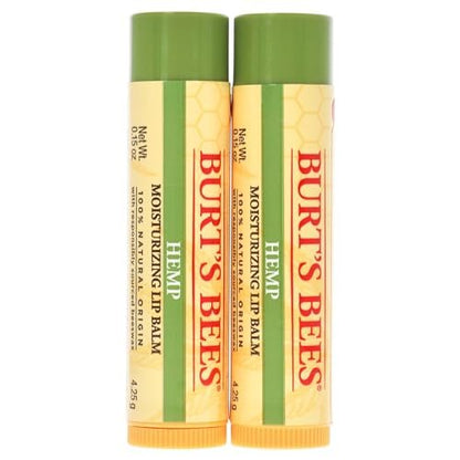 Burt's Bees Hemp Moisturizing Lip Balm – Cranberry, 0.15 oz