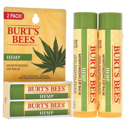Burt's Bees Hemp Moisturizing Lip Balm – Cranberry, 0.15 oz