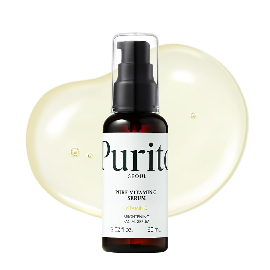 PURITO Pure Vitamin C Serum – Brightening & Hydrating Facial Serum with 10% Pure Vitamin C, 2 Fl Oz Avelisse