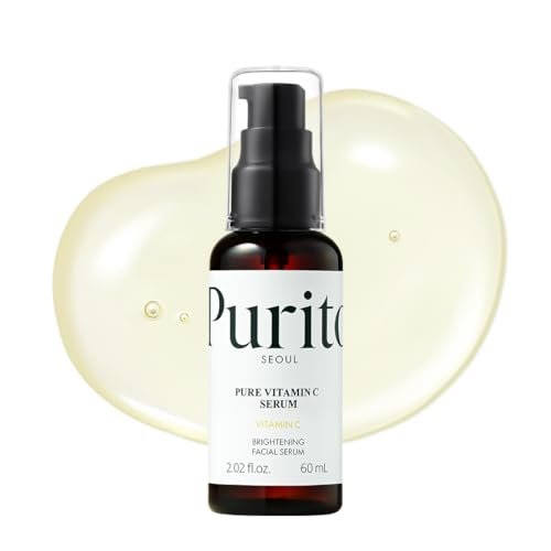 PURITO Pure Vitamin C Serum – Brightening & Hydrating Facial Serum with 10% Pure Vitamin C, 2 Fl Oz Avelisse