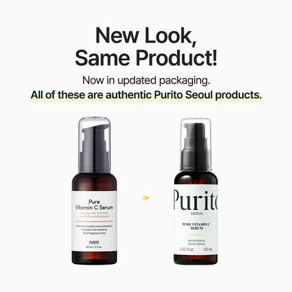 PURITO Pure Vitamin C Serum – Brightening & Hydrating Facial Serum with 10% Pure Vitamin C, 2 Fl Oz Avelisse