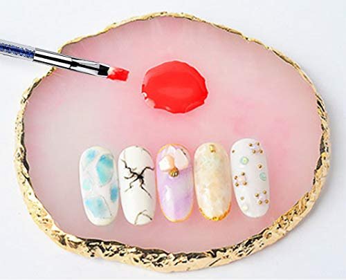 Mcduyant 8-Piece Nail Art Brush Set: Resin Palette Gel Design Tools for Professional & DIY Manicures - görsel 4