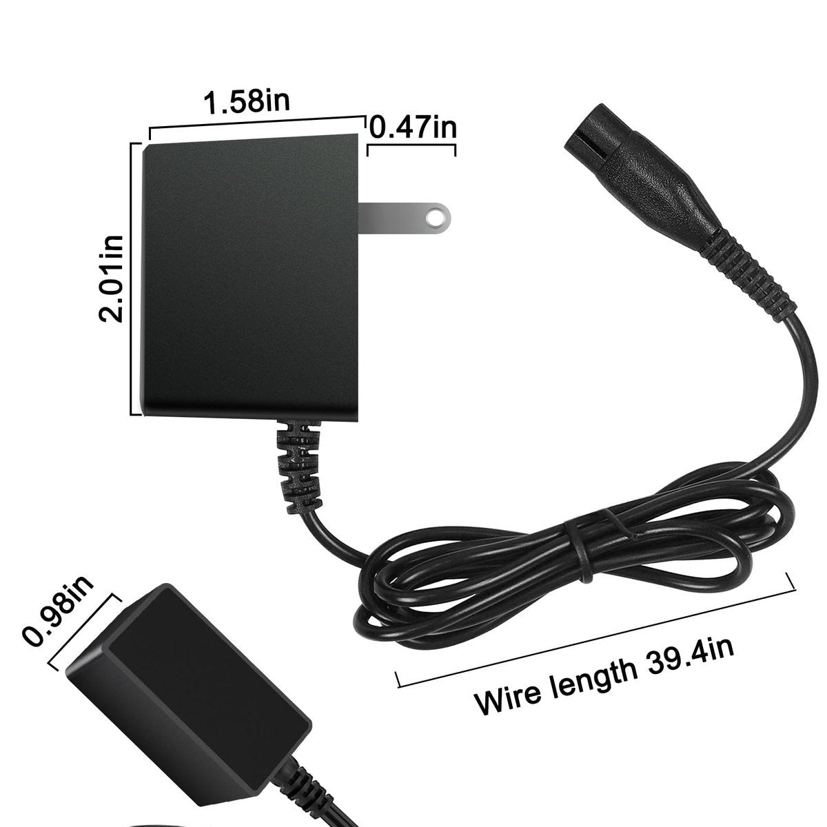15V AC Adapter Power Supply Cord for Philips Norelco Shavers & Trimmers – Compatible with HQ8505, 7000, 5000, 3000, 9000 Series | Jewaytec - görsel 5