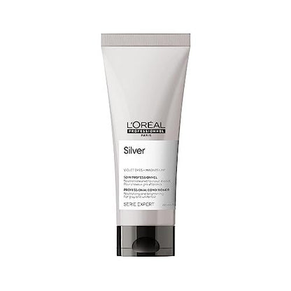 L'Oréal Professionnel Paris Color Depositing Purple Conditioner - Neutralizes Brassy & Yellow Tones for Blonde, Silver & White Hair - 6.7 Fl Oz Avelisse