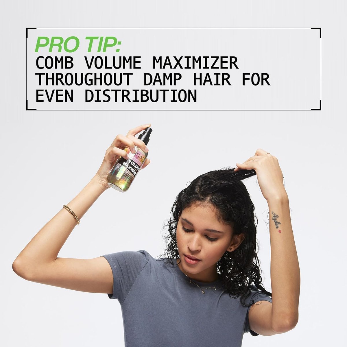 Redken Volume Maximizer Thickening Spray – Weightless Volumizing Spray for All Hair Types, Flexible Volume & Body Avelisse