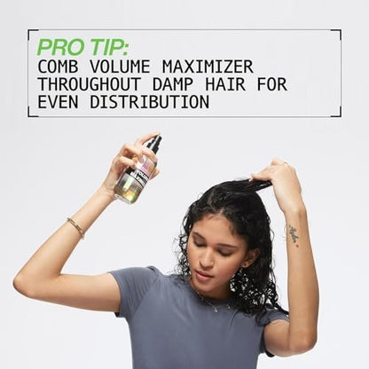 Redken Volume Maximizer Thickening Spray – Weightless Volumizing Spray for All Hair Types, Flexible Volume & Body Avelisse