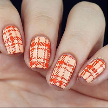 PUEEN Super Intense Nail Polish for Nail Stamping - 12ml - Candy (Pink)