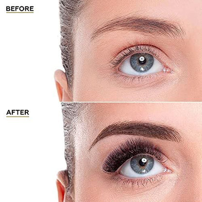Eye Design Platinum Eye Lash Glue for Eyelash Extensions - Professional Adhesive, Super Strong Bond, 0.5-1 Sec Drying Time, 10 ml