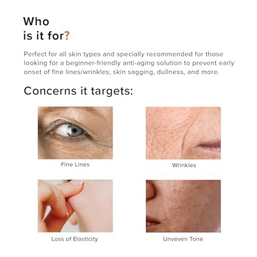 Minimalist 0.3% Retinol Serum with Bakuchiol Oil – Anti-Aging Night Face Serum with Squalane & Coenzyme Q10 for Fine Lines & Wrinkles, 1 Fl Oz Avelisse