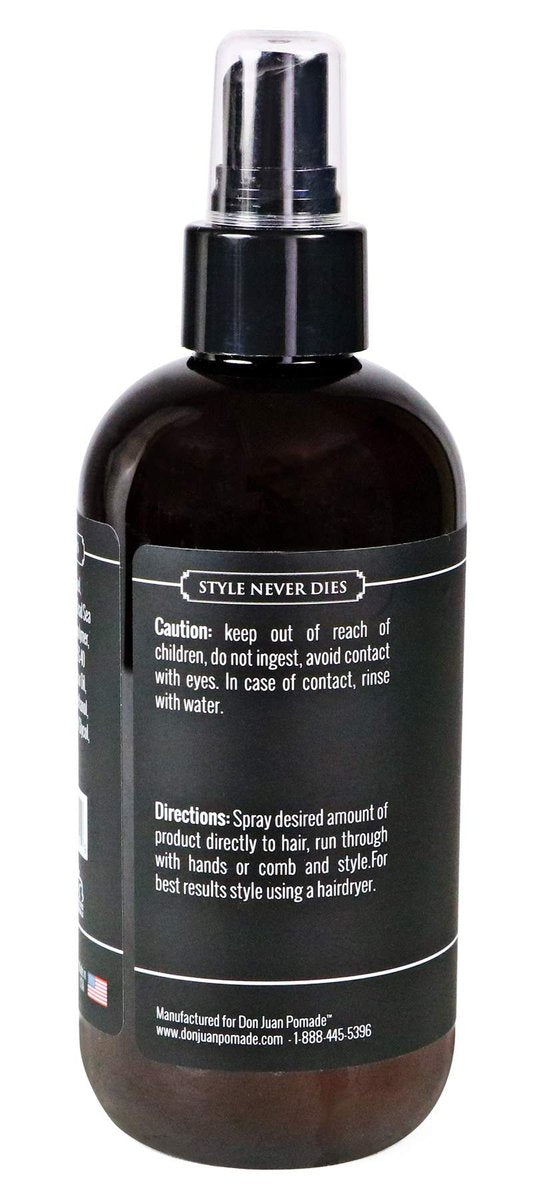 Don Juan Pre-Styler Grooming Spray – Adds Texture, Light Hold, Natural Finish, Summer Sea Breeze Scent (8 fl oz) - görsel 3