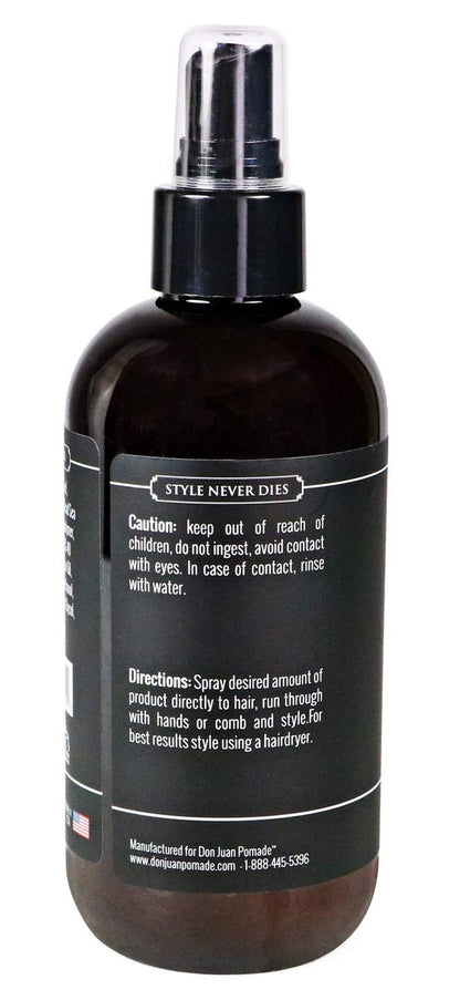 Don Juan Pre-Styler Grooming Spray – Adds Texture, Light Hold, Natural Finish, Summer Sea Breeze Scent (8 fl oz)