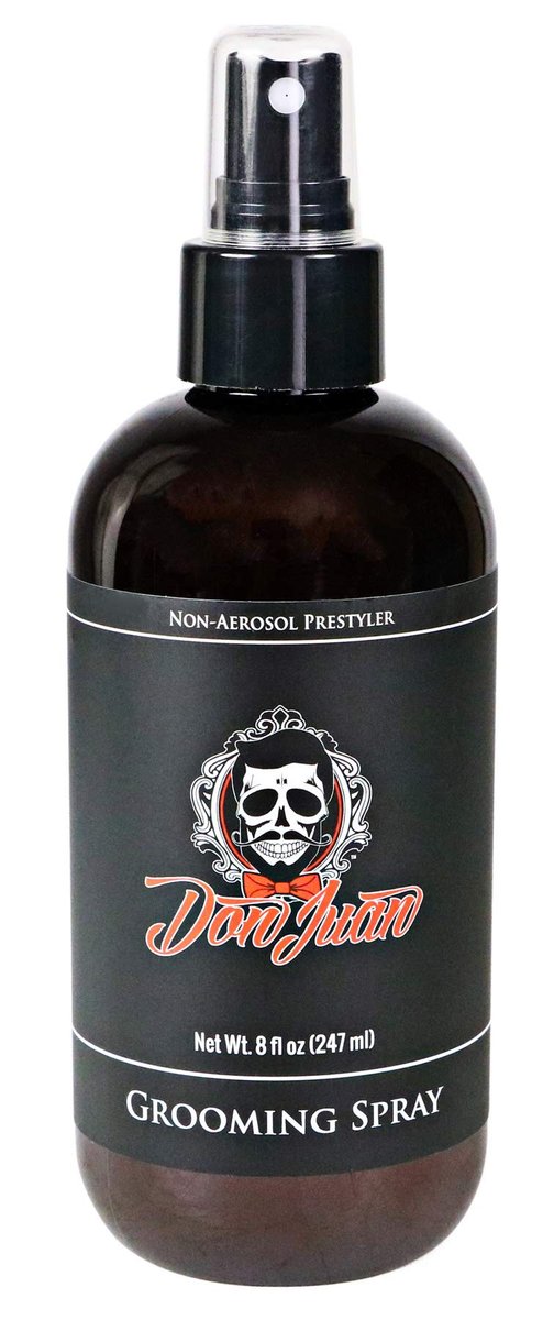 Don Juan Pre-Styler Grooming Spray – Adds Texture, Light Hold, Natural Finish, Summer Sea Breeze Scent (8 fl oz) - görsel 1