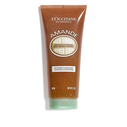 L’Occitane Almond Shower Scrub 2-In-1 Exfoliating Body Wash – Nourishing Oil Cleanser for Smooth, Soft & Radiant Skin Avelisse