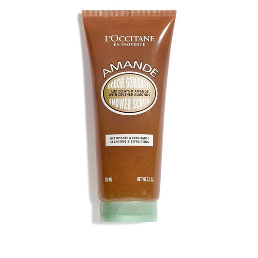 L’Occitane Almond Shower Scrub 2-In-1 Exfoliating Body Wash – Nourishing Oil Cleanser for Smooth, Soft & Radiant Skin Avelisse