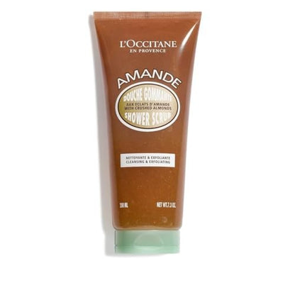 L’Occitane Almond Shower Scrub 2-In-1 Exfoliating Body Wash – Nourishing Oil Cleanser for Smooth, Soft & Radiant Skin Avelisse