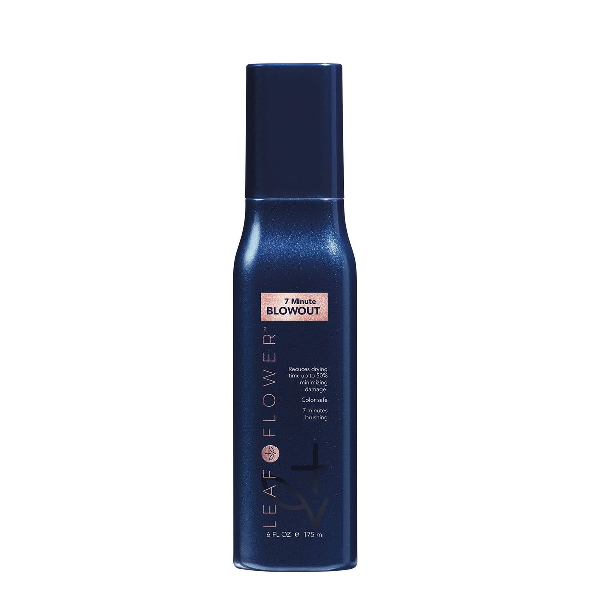 Leaf & Flower 7 Minute Blowout – Fast-Drying Styling Cream for Smooth, Voluminous Hair (6 oz) Avelisse